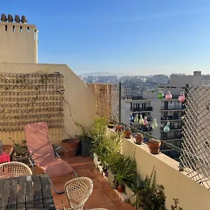 Apartment 4 Personnes 60 M2 Terrasse 35m2 Sejour Sud 2 Vraies Gare Saint-charles Universite, Marseille